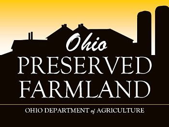 Ohio Department of Agriculture's Ohio Preserved Farmland logo